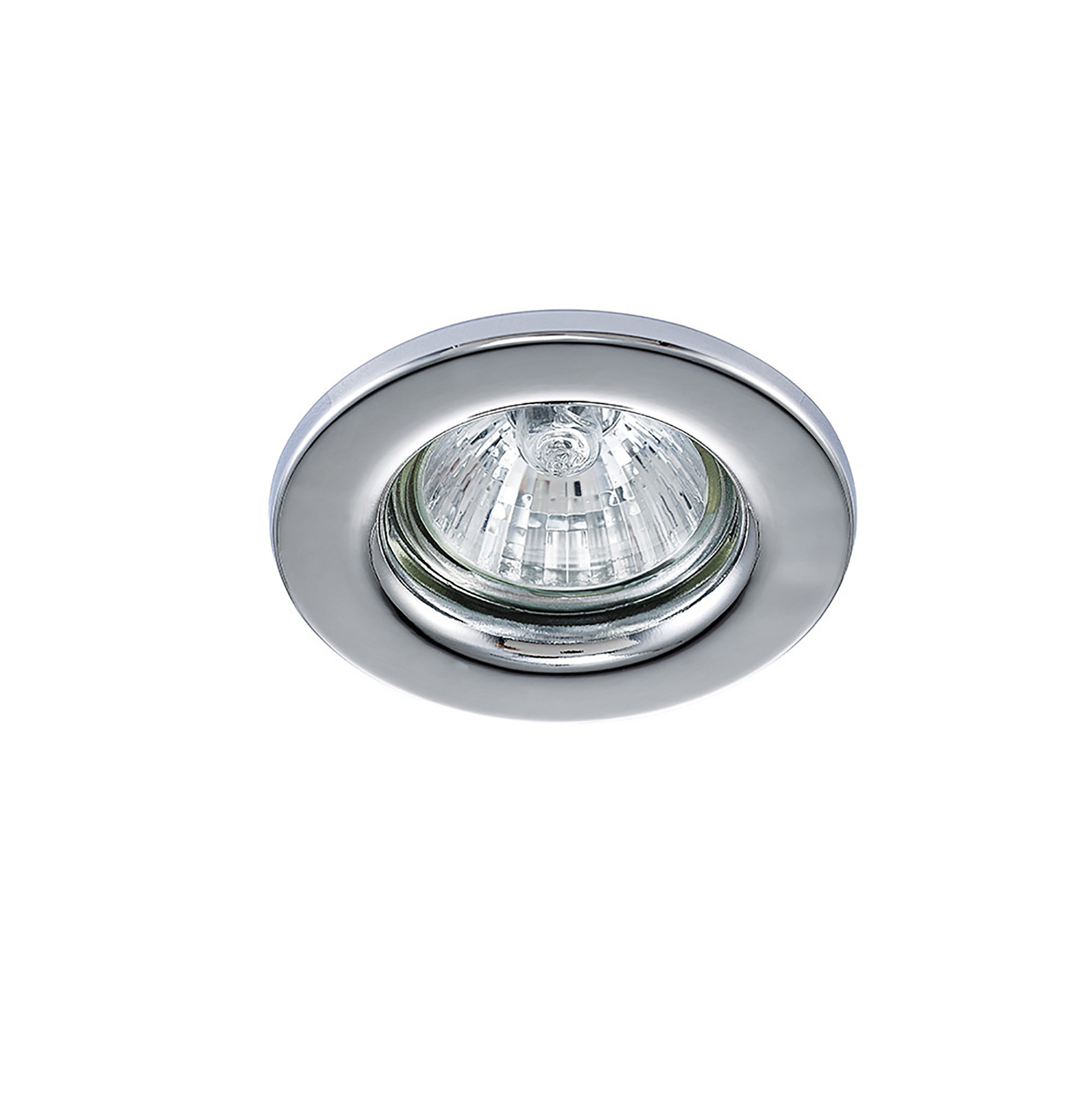 Hudson GU10 Fixed Downlight, Cut Out 60mm Polished Chrome
